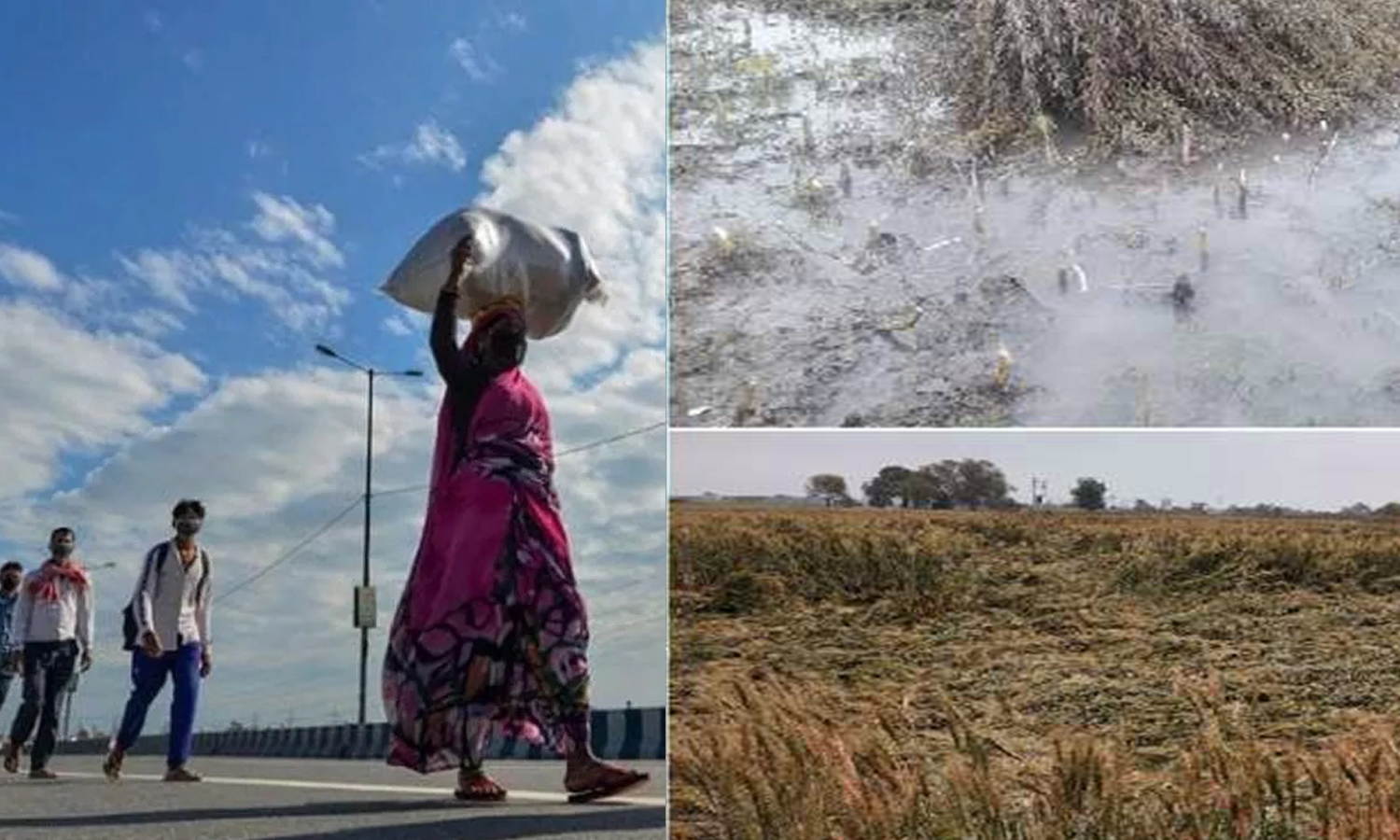 मौसम की मार से पलायन के बढ़ते खतरे